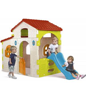 CASITA INFANTIL CON TOBOGÁN BEAUTY HOUSE FEBER - 800010721